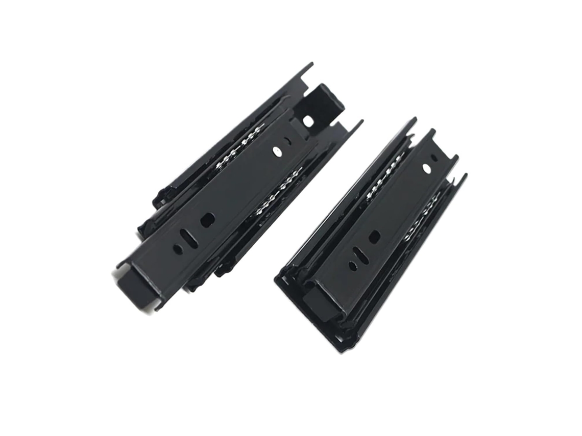 Trilho Deslizante Com Rolamento Para Gaveta, 2 Peças, 15cm 6 Polegadas, Telescópico, Para Montagem Lateral, Para