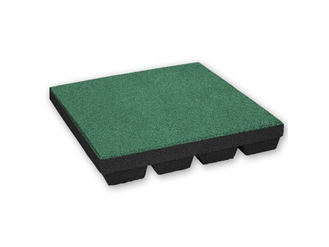 Azulejo Borracha 55Mm 50X50 Cm Verde IVOL