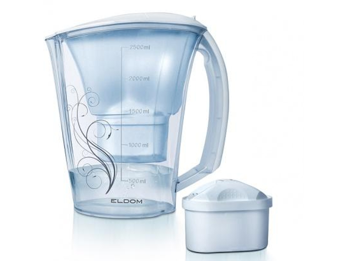 Eldom Df100 Filtro de Água Filtro de Água Do Jarro 2.5 L Transparente Branco