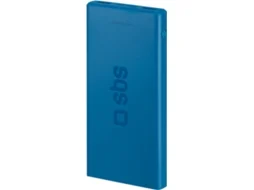 Powerbank SBS Fast Charge (10000 mAh - 2 USB - Azul)