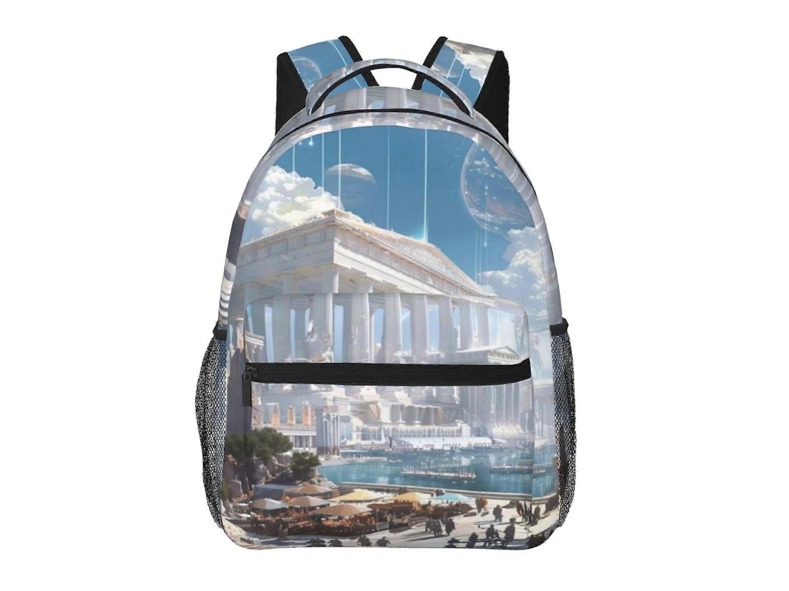 Mochila De Estudante H59 Kingdom, Leve E Durável, À Prova Dágua E Com Alça De Ombro Ajustável. Olysi Shop
