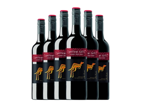 Vinho CASELLA Yellow Tail Jammy Red Cabernet Sauvignon Southern Australia (0.75 L - 6 Unidades)