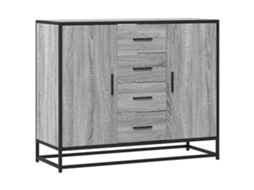 Aparador em Madeira Cinzento Sonoma MAISON EXCLUSIVE (92x35x76 cm)
