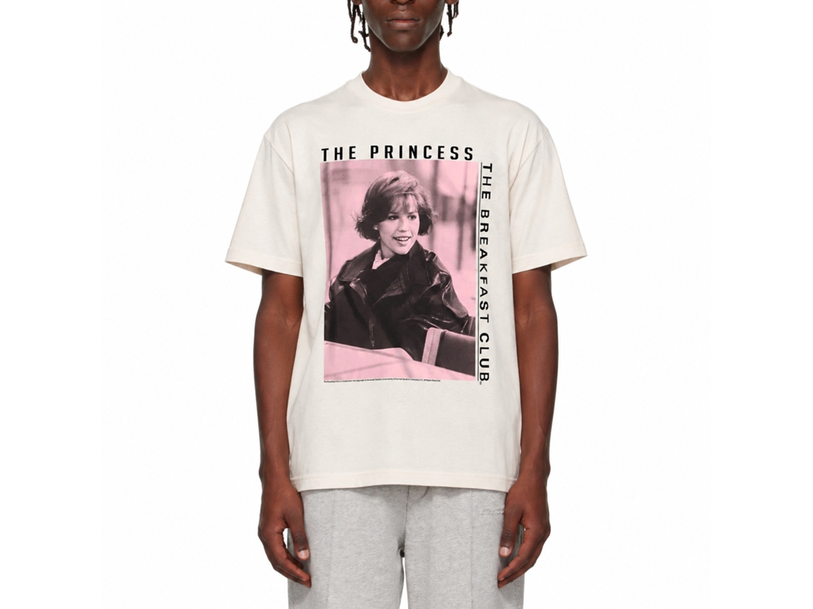 Rockinstone Breakfast Club Movie The Girl Solid Natural Adult T-shirt Size:s
