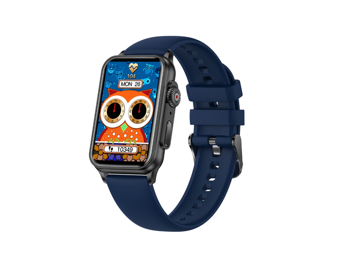 Smart Watch H23 Bluetooth Chamada Multifuncional Azul Versão em Inglês GODTVAGT