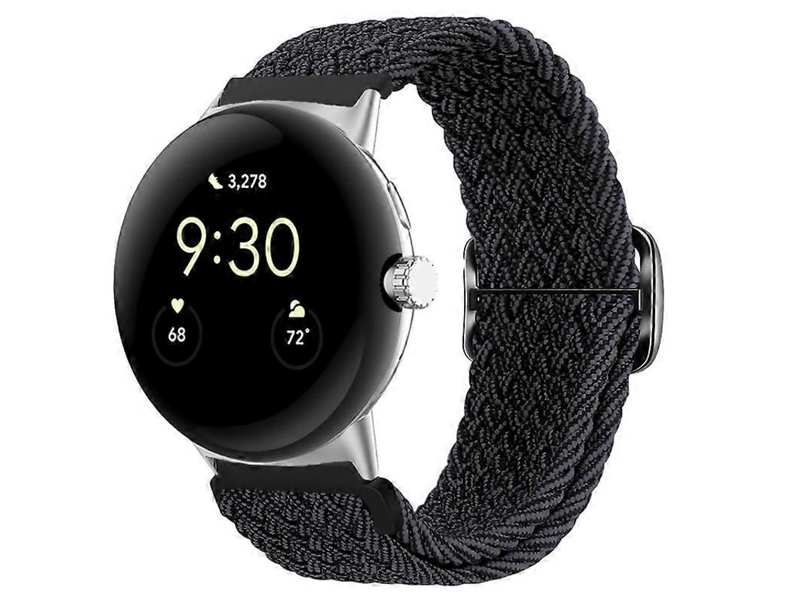 Pulseira De Nylon Trançado Com Fivela Para Relógio Google Pixel