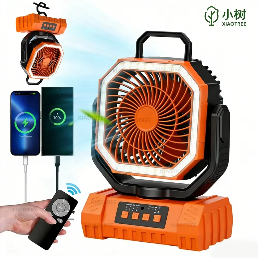 Mini Ventilador MDUG com 3 Velocidades e Bateria 1800mah