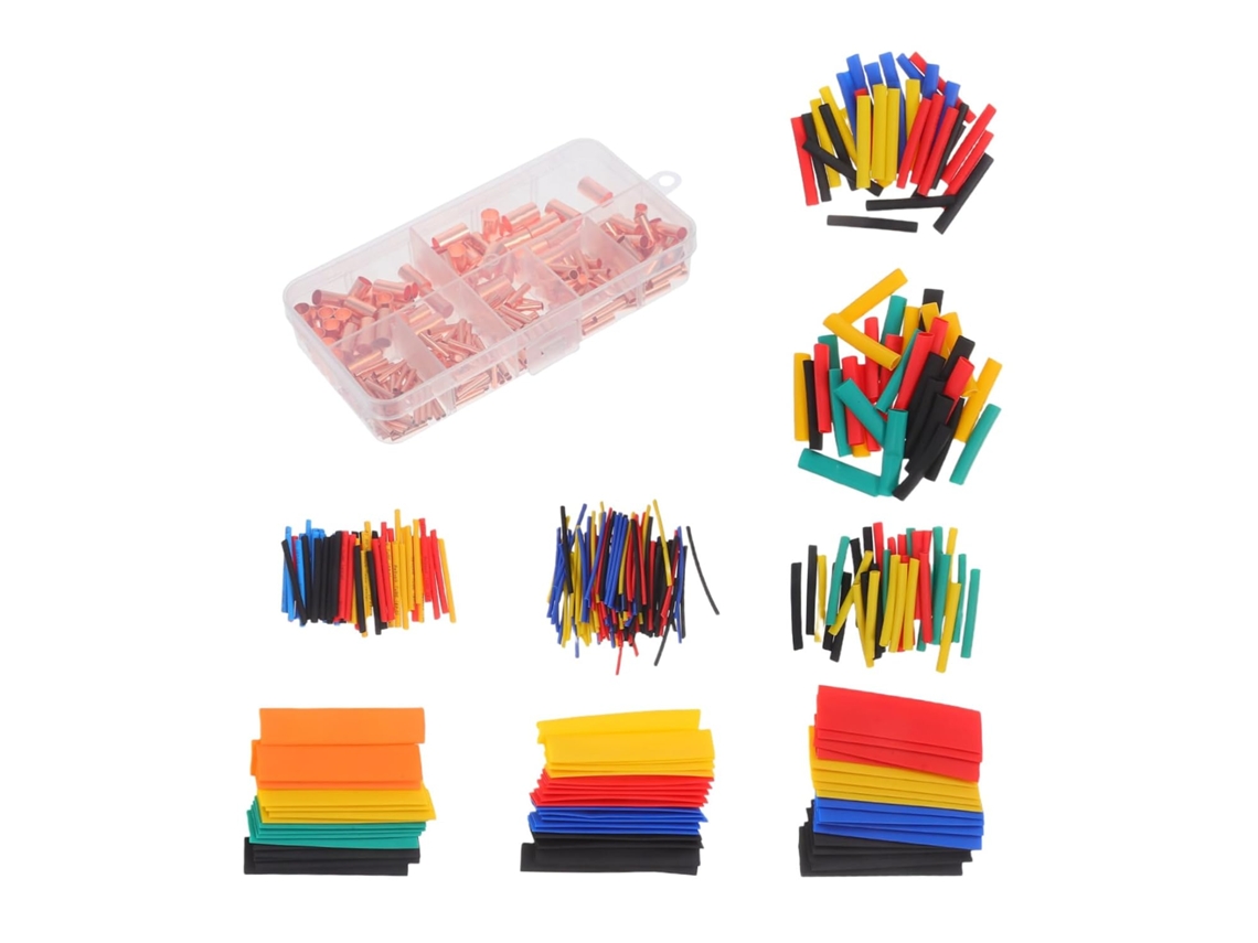 Kit De Conectores De Crimpagem Para Mangas De Cabos