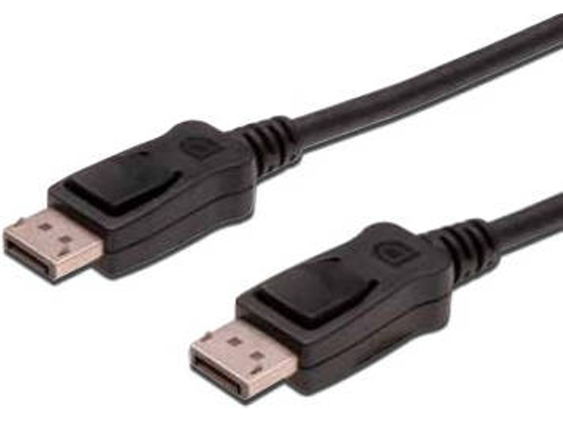 Cabo de Dados ASSMANN (DisplayPort - 3 m - Preto)