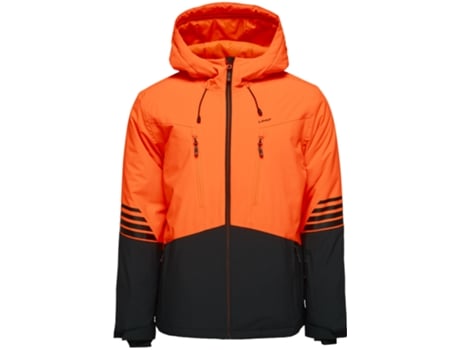 Jaqueta de esqui masculina Loap Lawnor Orange Xl impermeável e respirável