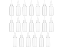 Ciieeo - De 1 Frasco Dosador De Plástico Transparente Para Pigmentos E Líquidos