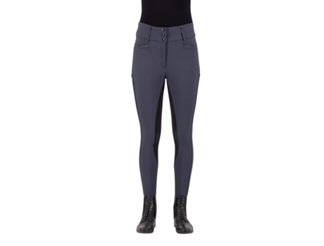Calças de Equitação de Cintura Alta Full Grip para Mulher EURO-STAR Arielle