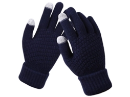 2026 luvas Táteis Unisex Tecidas Antiderrapantes Quentes para Inverno Outono Primavera