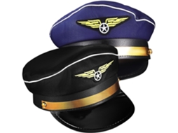Conjunto De 2 Chapéus De Piloto - Para Uso Prático E Funcional