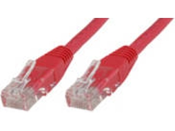 Cabo de Rede MICROCONNECT (RJ45 - 50 cm - Vermelho)