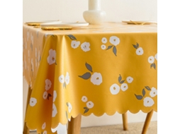 60 * 120 Cm Toalha de Mesa Pastoral Impermeável e À Prova de Óleo Pvc Toalha de Mesa Anti-Incrustante Toalha de Mesa de Plástico Style4
