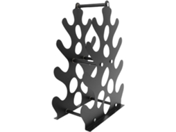 Suporte Para Halteres Focket, De Ferro Resistente Com 4 Níveis