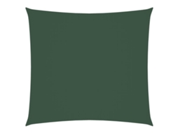 Para sol Estilo Vela em Tecido Oxford Quadrado 6x6 M Verde escuro MAISON EXCLUSIVE