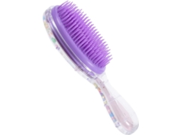 Escova De Cabelo Clispeed Com Ponta Fofa Para Meninos E Meninas, Massageia O Couro Cabeludo, Ideal Para Viagens