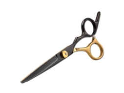Tesoura Profissional Para Cortar O Cabelo, Tesoura Genérica De 6 Polegadas Para Homens E Mulheres, Ouro Preto*