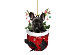 Caleçada de Natal com estampa de desenho animado, decorativa, para veículos e festas, LAXISCREED