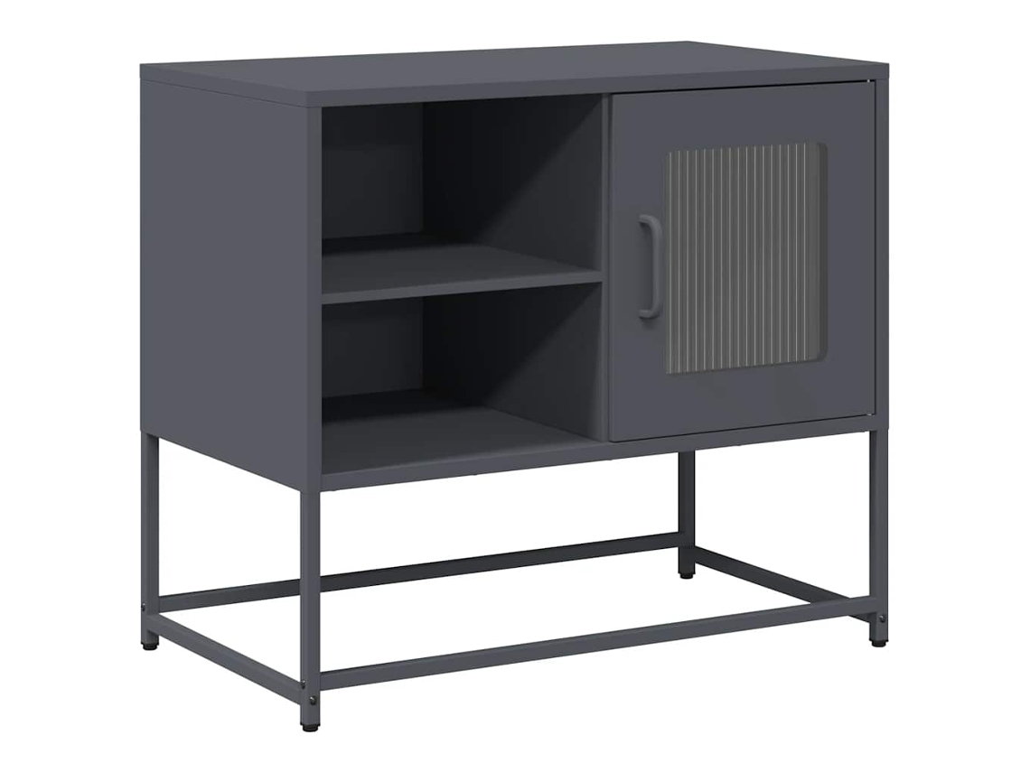 Tv Cabinet, Tv Cabinets Vidaxl Antracite Aço (n/a)