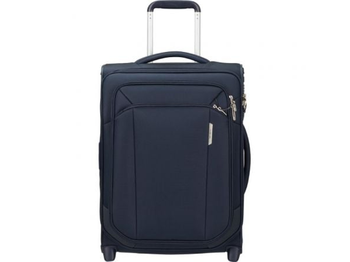 Mala de cabine expansível vertical SAMSONITE Respark 55Cm/ 55X40X27Cm/ 2 rodas/ Azul meia-noite