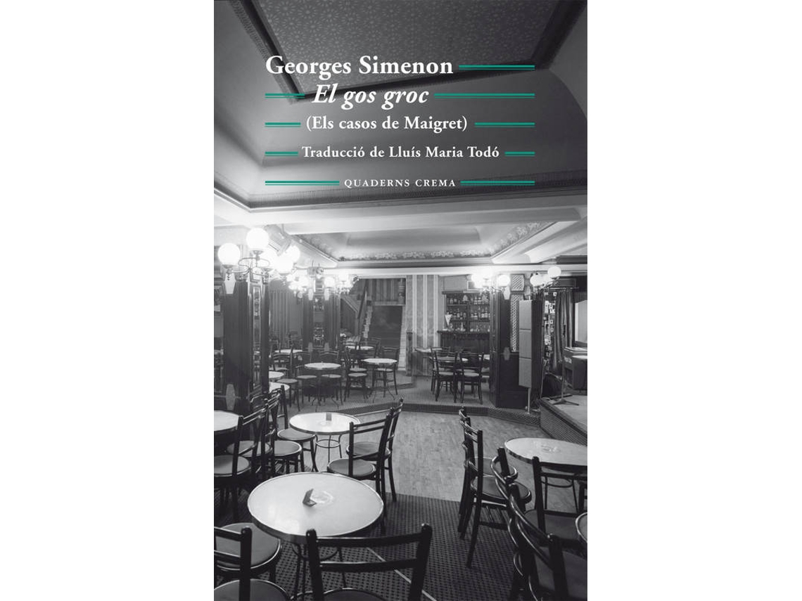 Livro El Gos Groc de Georges Simenon (Catalão)