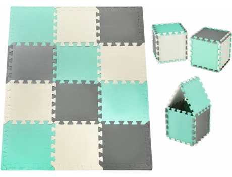 Tapete de Atividades MOBY SYSTEM (Verde - Espuma - 120x90 cm)
