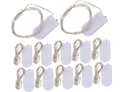 Conjunto De 12 Luzes Decorativas De Led Flexíveis Para Casamentos E Festas. Gokoco