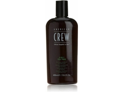 Champô AMERICAN CREW 3In1 Tea Tree Xampu, e Body Wash 450ml (450ml)