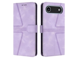 Capa De Couro Para Iphone Air - Triangular - Cor Sólida
