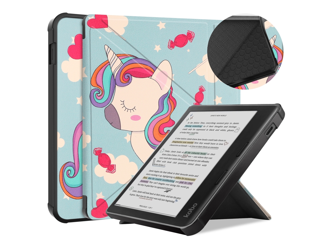 Lurelia Estojo Para Kobo Sage 8 Polegadas Unicórnio