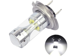 Lâmpadas De Led Valiclud 60w 1960lm Para Faróis, 12 Leds, Prata, Faróis De Neblina Para Carros, Resfriamento Integrado