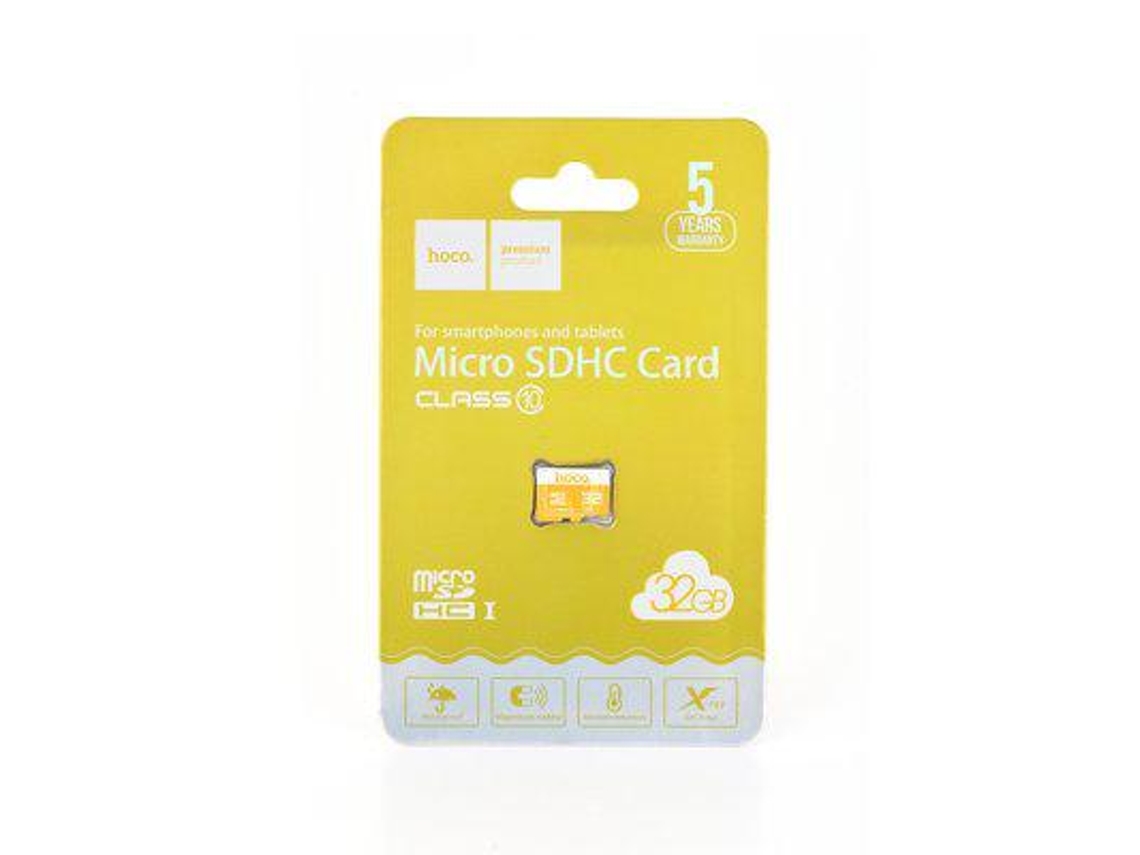 Cartão de Memória Hoco Microsd Tf High Speed Memory 32Gb Class 10