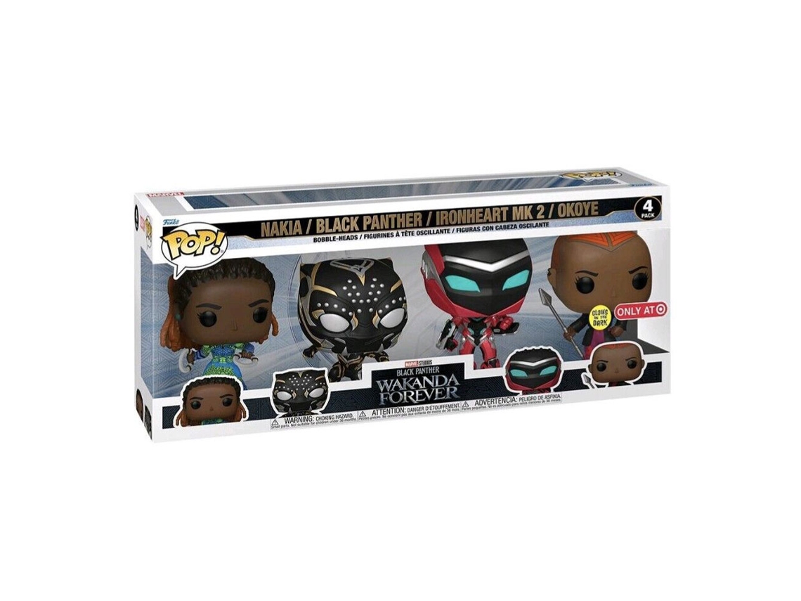 Figura Funko BLACK PANTHER 2: Wakanda Forever Us Exclusive Pop! 4-Pack