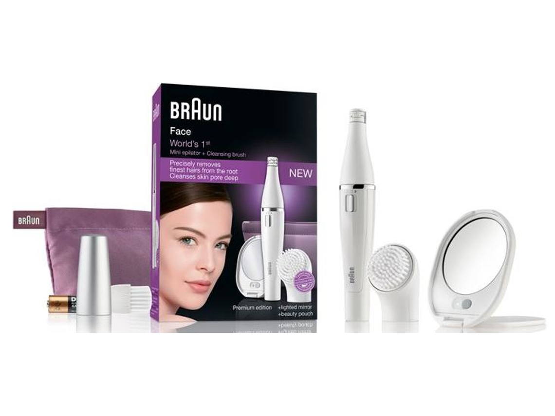 Depiladora BRAUN  Face 830 (Arranque - Cara - Pilhas)