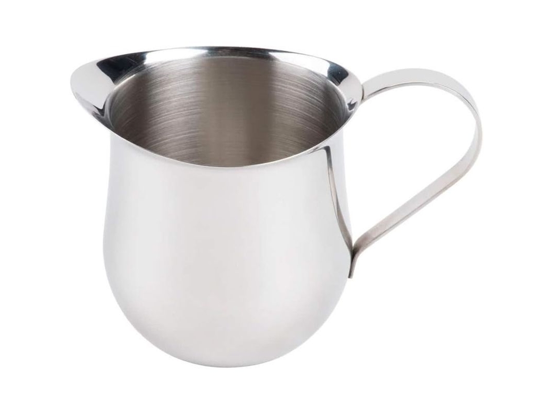 2026 cremallera de Acero Inoxidable 150ml, Jarra de Servicio Campana, 5 Oz, 2 Piezas