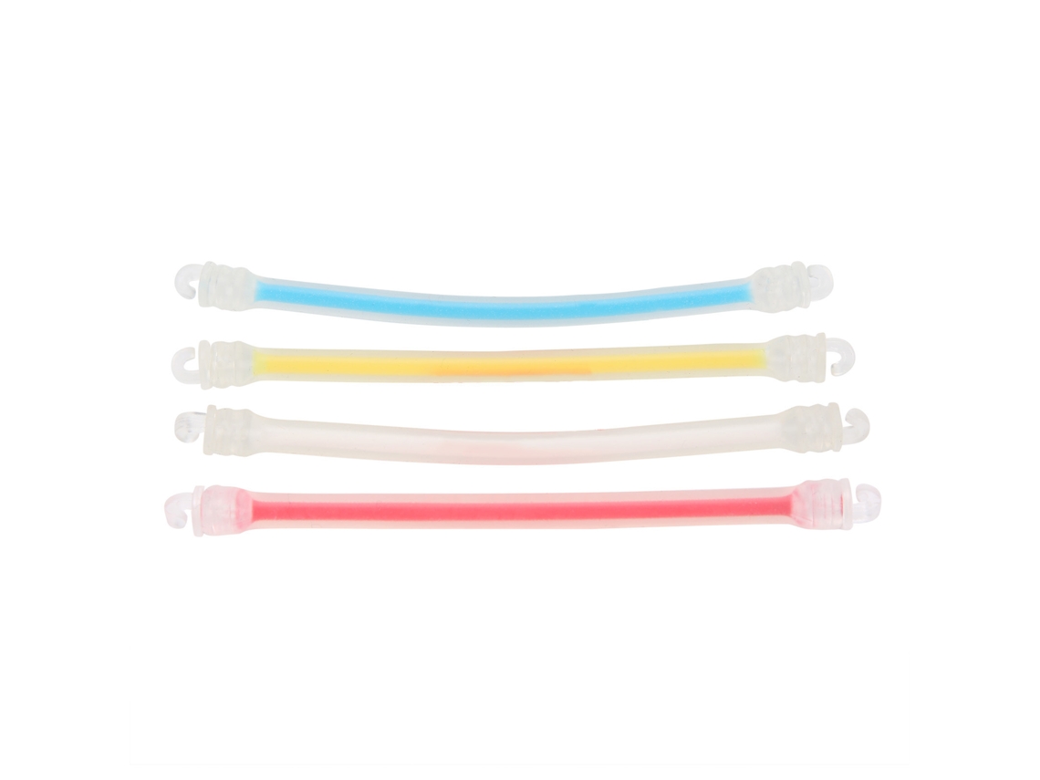 4pcs Amortecedores De Vibração Para Raquete De Tênis Longos Com Ganchos Duplos Em Silicone Absorvedores De Choque