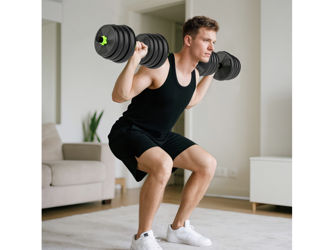 Dumbbell Set Adjustable 30 Kg Dumbbell Set Dumbbells Barbell Set For Strength Training