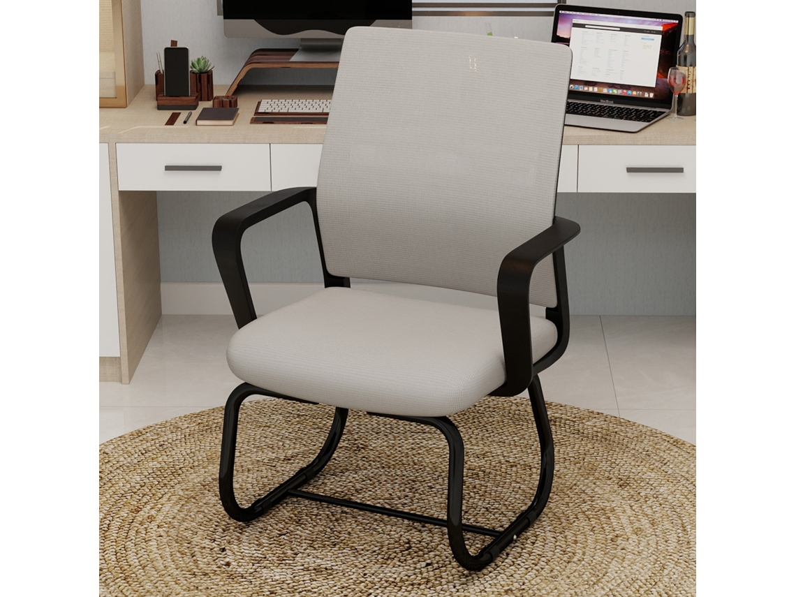 Cadeira Escritório Moderna Conforto Metal Macio Multicolor