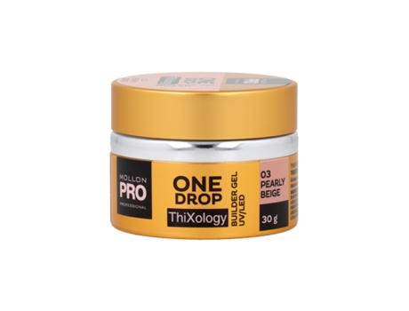 One Drop Thixology Gel 03 Bege Perolado 30 g Mollon Pro