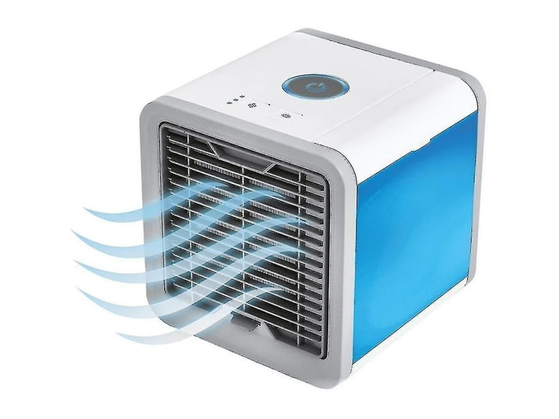 Mini Ventilador Doméstico de Mesa Pequeno Sistema de Refrigeração Pomada Refrescante Portátil de Climatizador Refrigerado a Água AQUAFORGE