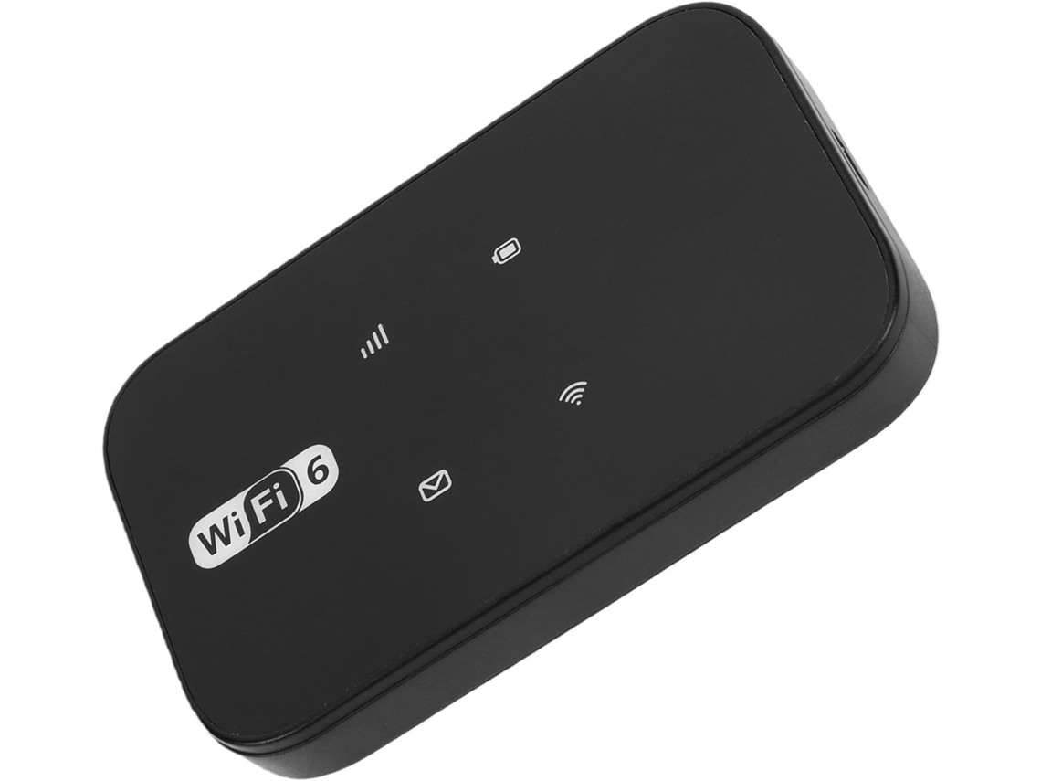 Roteador Wi-fi Portátil 4g Com Slot Para Micro Sim, 300 Mbps, Bateria