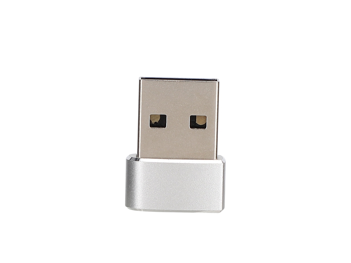Adaptador de Metal Prata para USB para Type C Transmissão de Alta Velocidade EOOCOO