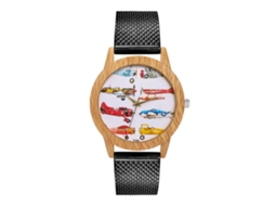 Relógio de pulso feminino Zhoulianfa Business Quartz com pulseira de silicone T193-f preto