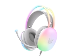 Auscultadores Gaming ZRUXE X25 Rgb Cabo Usb 50mm Microfone 360°