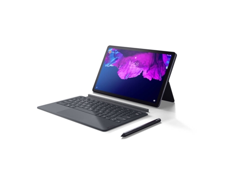 Tablet LENOVO P11 Plus + Capa Teclado + Precision Pen 2 (11'' - 128 GB - 4 GB RAM - Cinzento Ardósia)