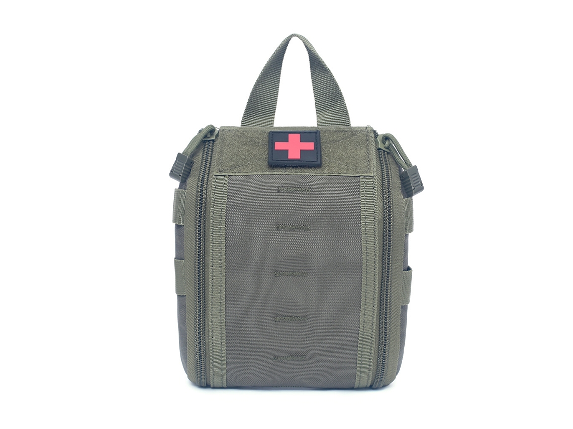 Kit De Primeiros Socorros Tático Para Emergências Médicas Ifak, Bolsa Médica Macia, Militar Aquaforge