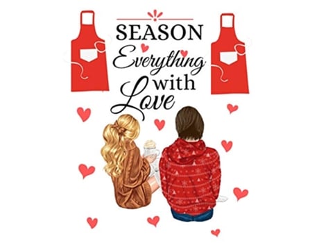 Livro Season Everything With Love Our Family Recipes Keepsake Organizer Recipe Journal Hardcover Handwritten Recipe Book de Kate Spice (Inglês)